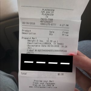 Proof for @deerrose ✨✨✨